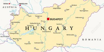 Budimpešti lokaciju karti