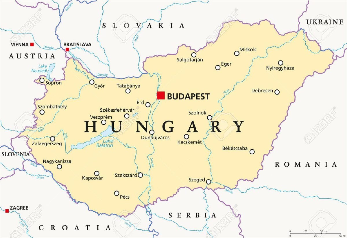 budimpešti lokaciju karti