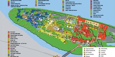 Mapa sziget budimpešti